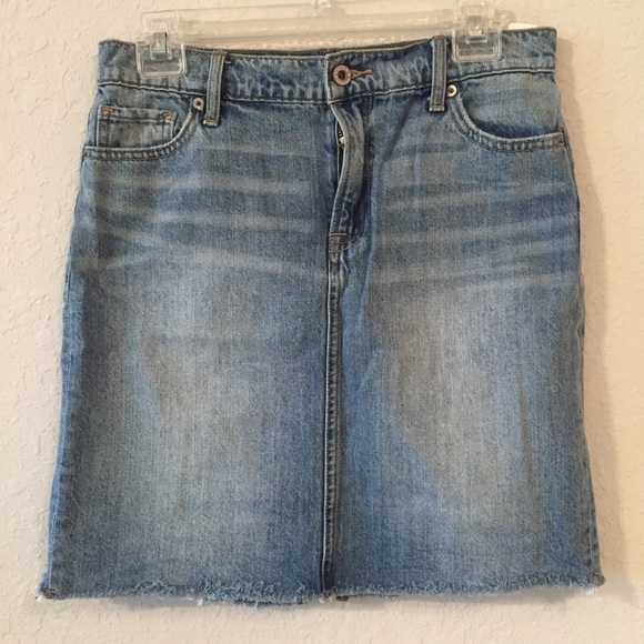 Lucky Brand Dresses & Skirts - Lucky Brand Denim High Rise Pencil Skirt